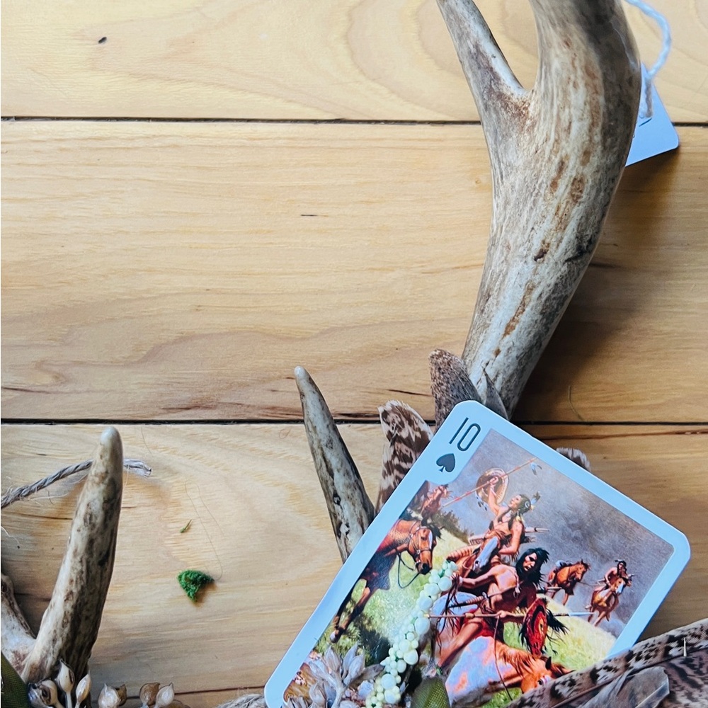 Authentic antler art made by me western home decorone of a kind statement piece - Picture 11 of 15